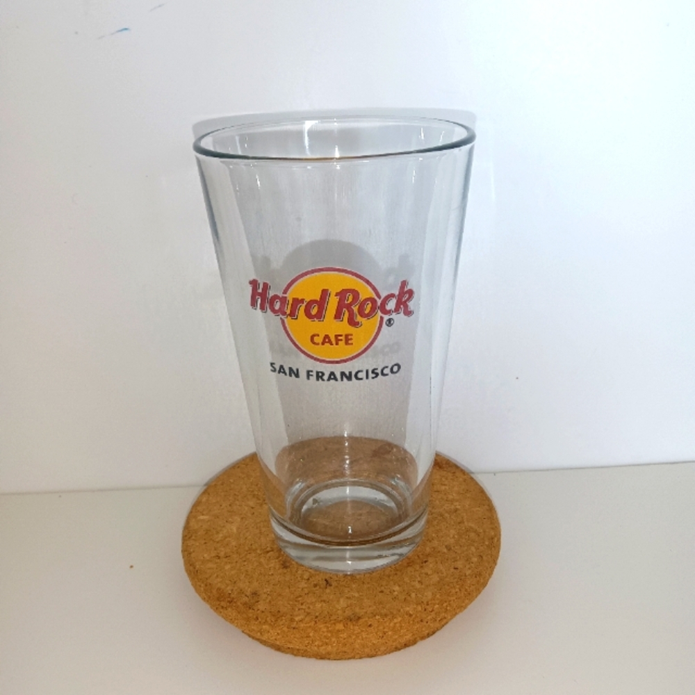 Hard Rock Cafe San Francisco Souvenir Glass